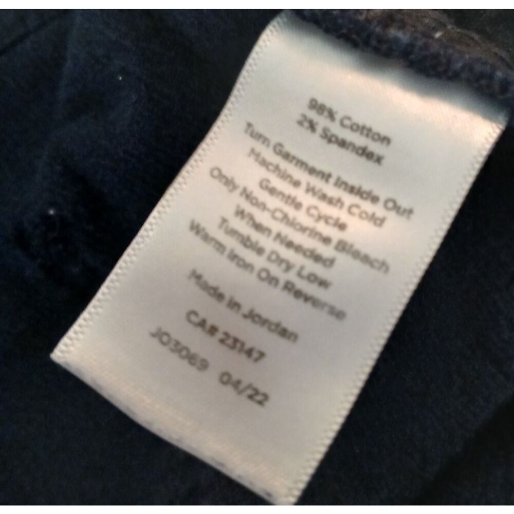 Talbots Corduroy Pants Simply Flattering Collection Women's 14P Navy Blue - Picture 7 of 8